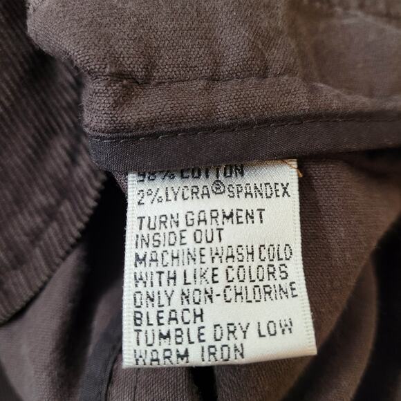 Talbots Blazer Size 6 Brown Corduroy Elbow Patches Academia Preppy - Picture 11 of 11